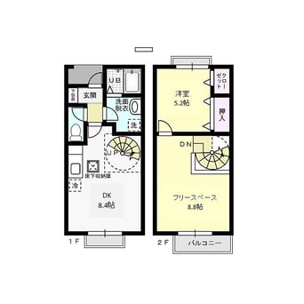 間取図 フォレストヒル勇Ａ