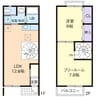 ヴェルドミール港ヶ丘Ⅴ 2LDKの間取り