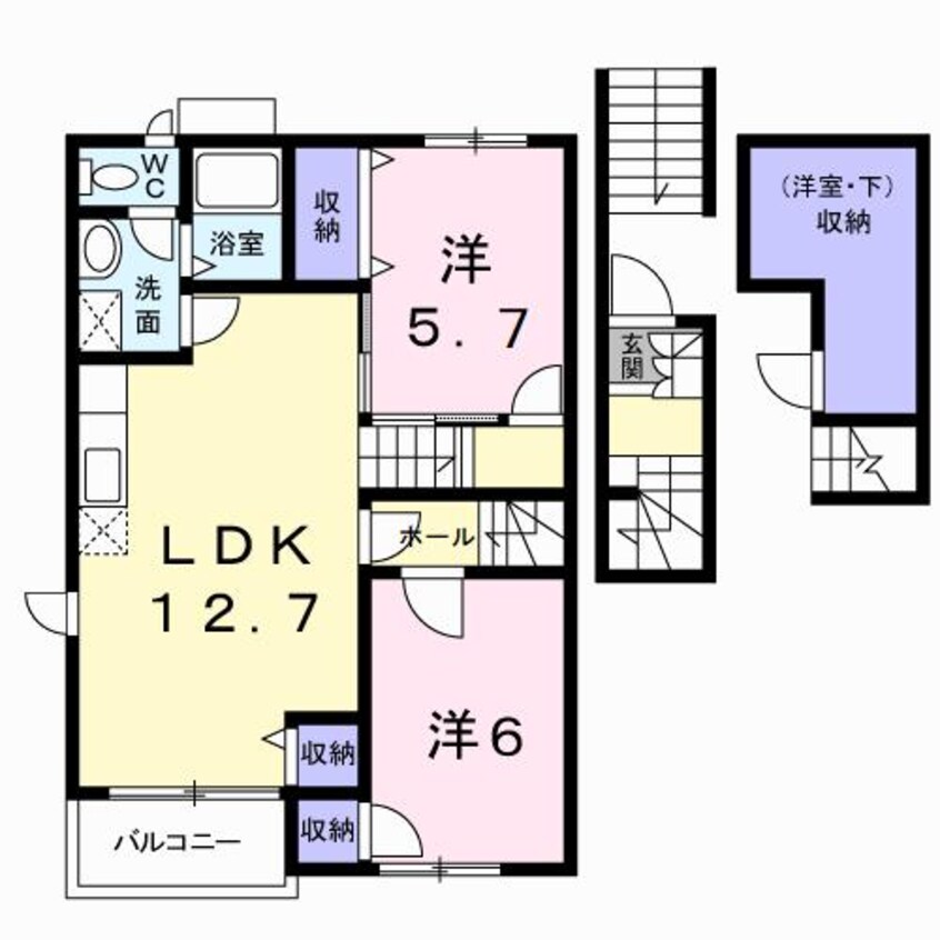 間取図 パルテール