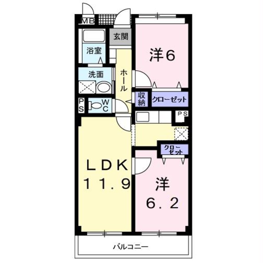 間取図 パルテール