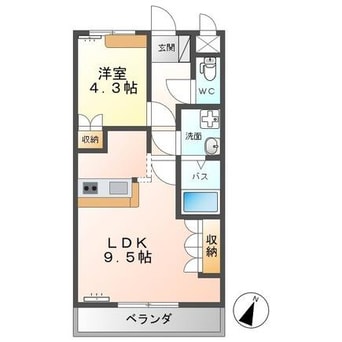 間取図 Ｐｒｏｓｐｅｒｉｔａ（プロスペリタ）
