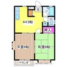 アルディアヌーボ 2Kの間取り