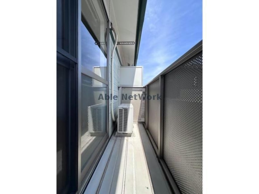 日当たりの良いバルコニー ヴェルドミール神栖