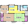 青野荘 3Kの間取り