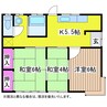 コスモス住宅 3Kの間取り