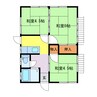 池田アパート 3Kの間取り