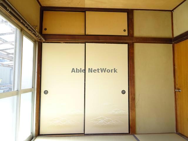 和室6帖　収納 池田アパート