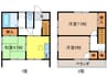 ひかりコーポ 3DKの間取り