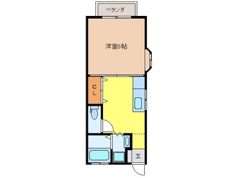 間取図 三咲コーポ