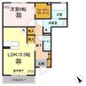 グランドソレイユ（平泉東） 1LDKの間取り