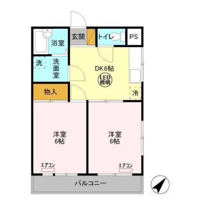 間取図 アーバンヒルズかしまⅠ