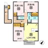 サンライズＹＡＭＡＴＯ 3LDKの間取り