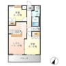 ロープン ドローム 2LDKの間取り