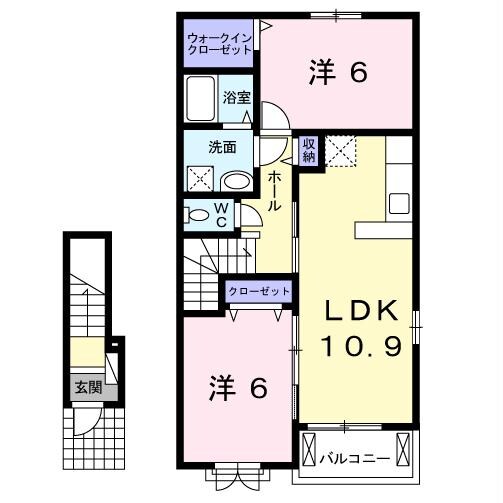 間取り図 ヴェスティートⅡ