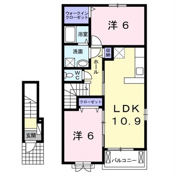 間取図 ヴェスティートⅡ
