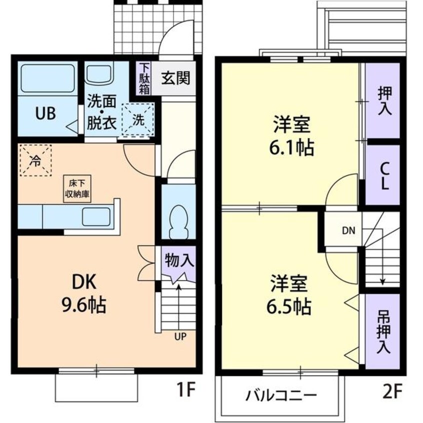 間取図 ユニゾン