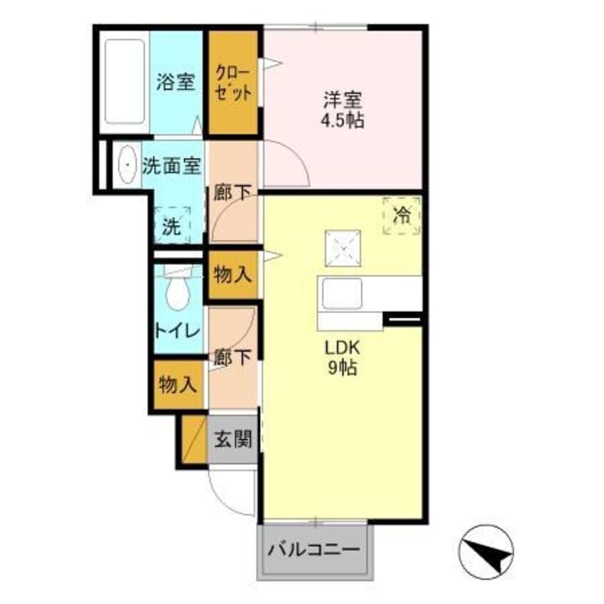 間取図 グラマードマレⅤ