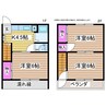 サンライズハイツ（若松中央） 3Kの間取り