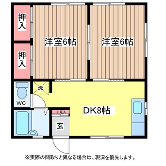 間取図 宮川コーポＣ