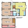 メゾンどりーむ 3DKの間取り