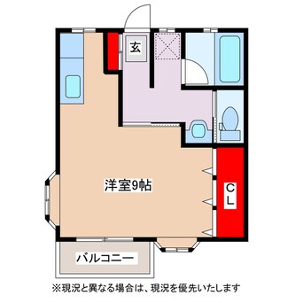 間取図 コーポグリーンキャピタル