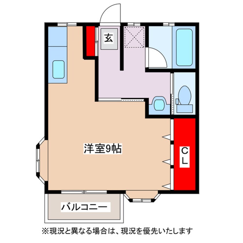 間取図 コーポグリーンキャピタル