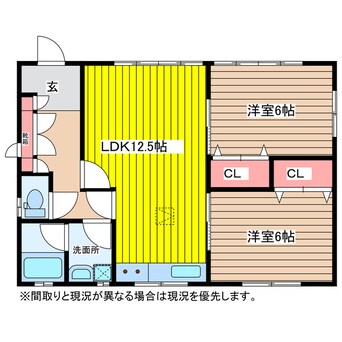 間取図 ハイツ衣鳩１～３