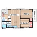 ハイツ衣鳩１～３の間取図