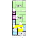 アークヒルズフクモトＮｏ．３の間取図
