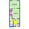 アークヒルズフクモトＮｏ．３ 2Kの間取り