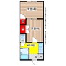 アークヒルズフクモトＮｏ．３ 2Kの間取り