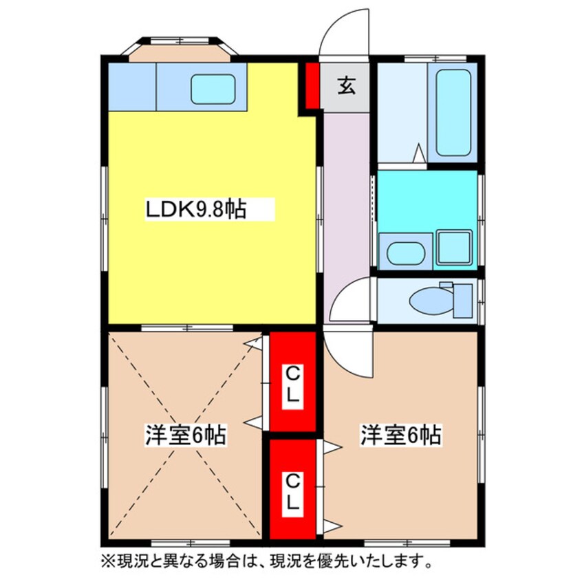 間取図 グレースK　Ⅱ