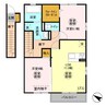 セレクト 2LDKの間取り