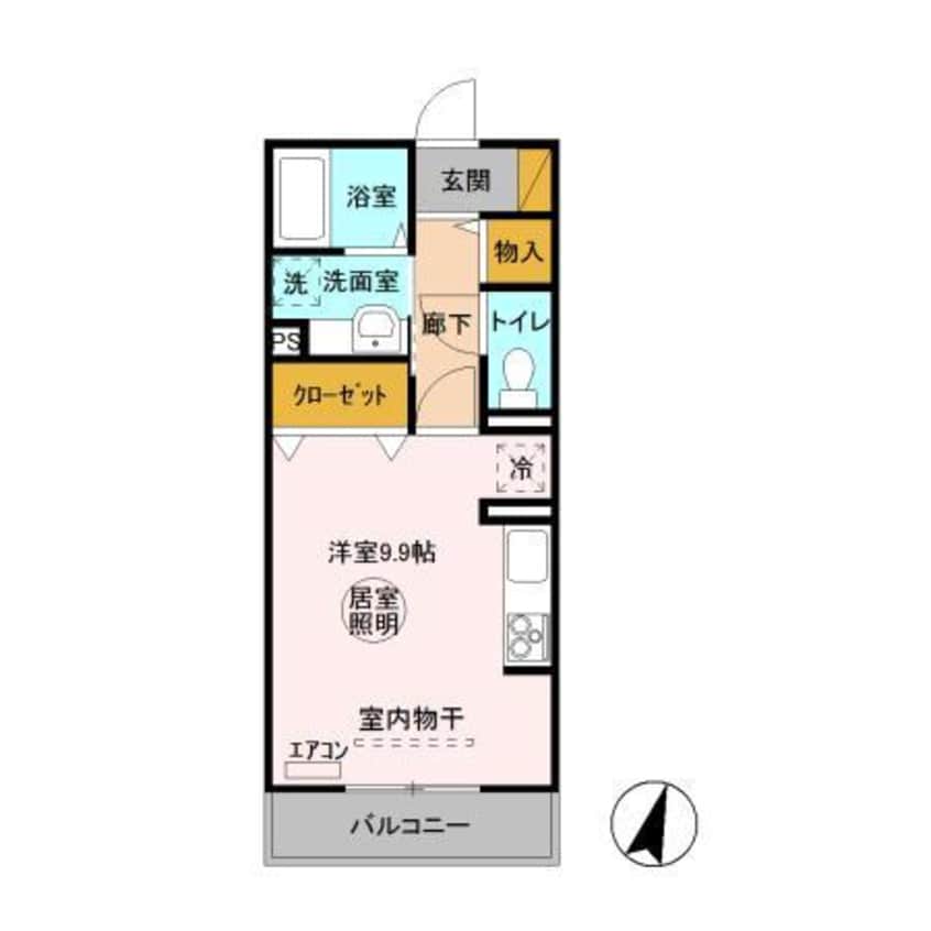 間取図 ルミウス（宮中）