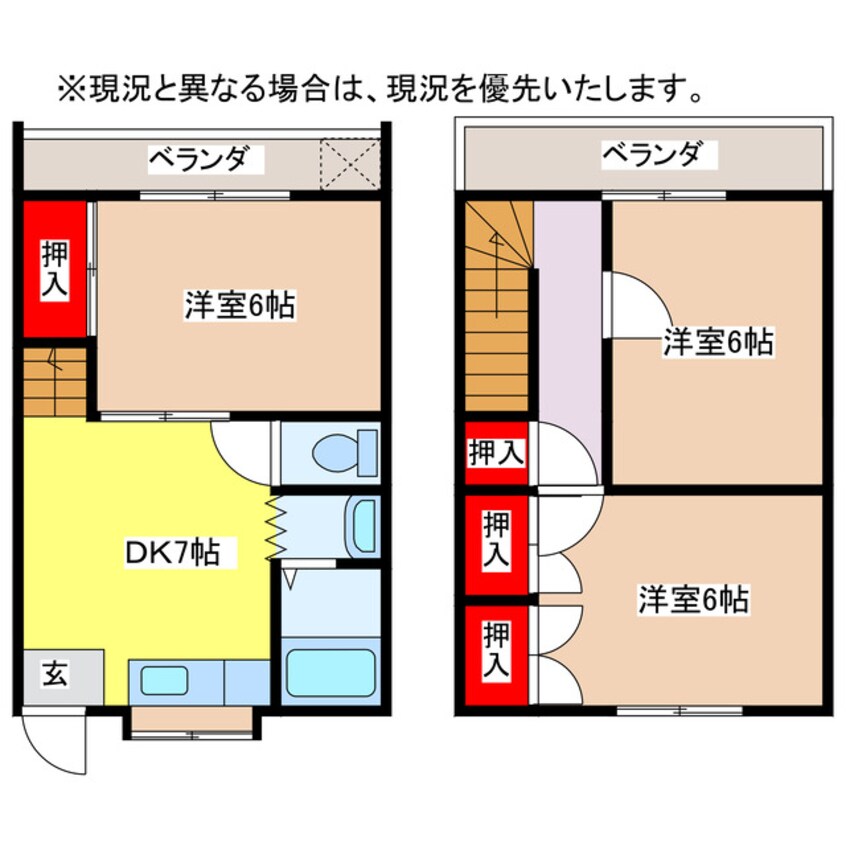 間取図 カーサ神栖