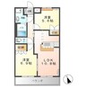 フェアリー 2LDKの間取り