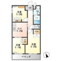 エスポアールCの間取図