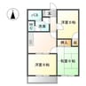ブランドール木滝B 3DKの間取り