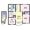 ヴィラ サンライズ ドリームⅡ 3DKの間取り