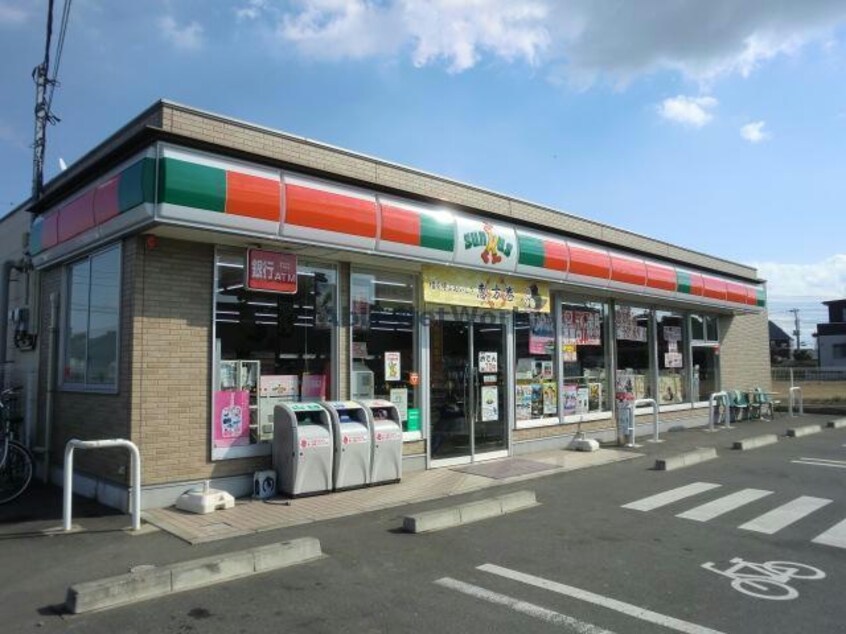 サンクス神栖堀割店(コンビニ)まで183m レフィナード