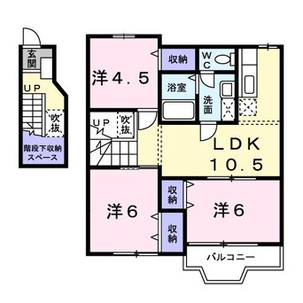 間取図 エスペランスⅠ