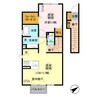 フォレストメゾン深芝 1LDKの間取り