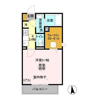 間取図 フォレストメゾン堀割