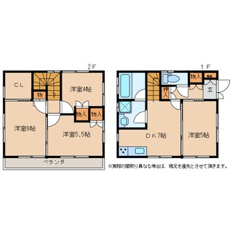 間取図 グランボヌール（旭市）