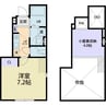 PLANET（日の出） 1SKの間取り