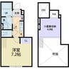 PLANET（日の出） 1SKの間取り