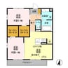 フォレストメゾン鉢形台 2LDKの間取り