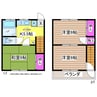 パレス２８ 3Kの間取り
