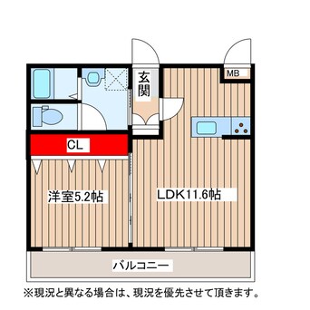 間取図 フォレストメゾン堀割参番館