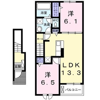 間取図 アムールⅡ